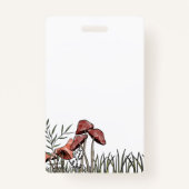 paddenstoelveld badge (Voorkant)