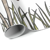 paddenstoelveld cadeaupapier (Rol Hoek)