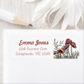 paddenstoelveld etiket (Insitu)