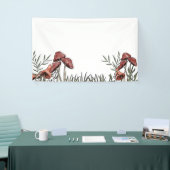 paddenstoelveld spandoek (Beurs)