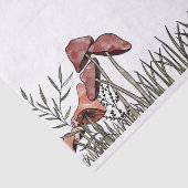 paddenstoelveld tissuepapier (Detail)