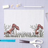 paddenstoelveld tissuepapier (Craft)