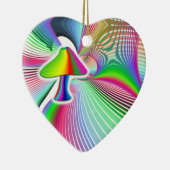 paddenstoelvisie keramisch ornament (Rechts)