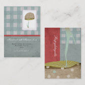 PaddenstoelVisitekaartje Visitekaartje (Voorkant / Achterkant)