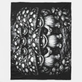 Paddenstoelvolk • Boswezens door BurnsInHell Fleece Deken (Voorkant)