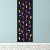 Paddenstoelvormig Canvas Afdruk (Insitu (Houten vloer))