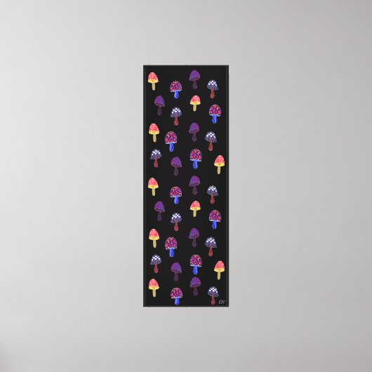 Paddenstoelvormig Canvas Afdruk (Voorkant)