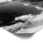 Paddenstoelwolk boven Nagasaki — WW2 Poster (Hoek)