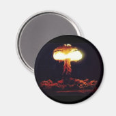 paddenstoelwolkenmagneet magneet (Voorkant / Achterkant)