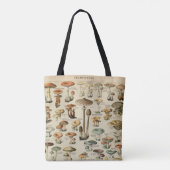 paddestoel aangepaste monogram boek tote bag (Achterkant)
