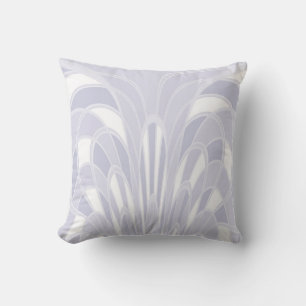 Paddestoel Abstract - Art Deco - Lavendel Kussen