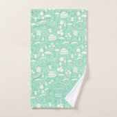 Paddestoel Aqua Cream Bad Handdoek (Handdoek)