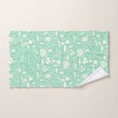 Paddestoel Aqua Cream Bad Handdoek (Handdoek)