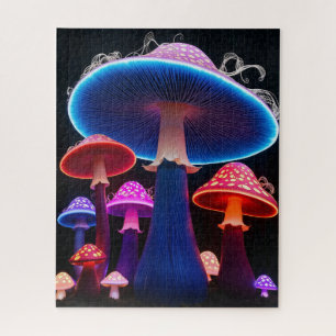 Paddestoel Art Puzzel