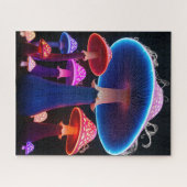 Paddestoel Art Puzzel (Horizontaal)
