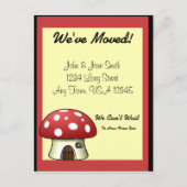 Paddestoel bewegende aankondiging (Voorkant)