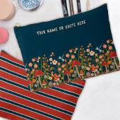 Paddestoel Bloemen Dragonfly Custom Cosmetische Za Etui