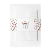 Paddestoel Botanische Bruiloft Uitnodigingen Wikkel (Voorkant Voorbeeld)