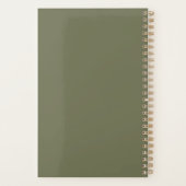 Paddestoel Cottage Core Planner (Achterkant)