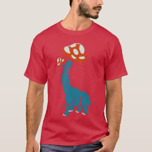Paddestoel Dinosaurus Brachiosaurus door Tobe Fons T-shirt