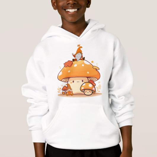 Paddestoel en Gnome Herfst (Voorkant)