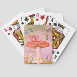 Paddestoel Fantasie Magische Fairy Pokerkaarten