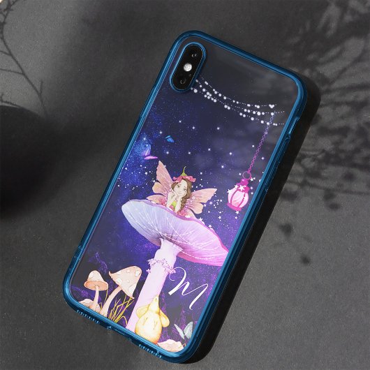 Paddestoel Fantasie Monogram Magische Fairy Case-Mate iPhone Case
