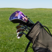 Paddestoel Fantasie Monogram Magische Fairy Golfheadcover (Insitu)