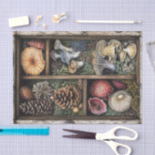 Paddestoel Goblincore Witchy Natuur Decoupage Tiss Tissuepapier (Craft)