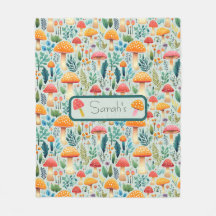 Paddestoel groene tuin