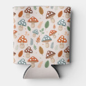 Paddestoel, Herfst gebladerte, Natuur Patten Blikjeskoeler (Voorkant)