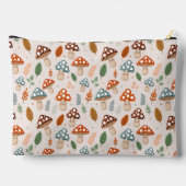 Paddestoel, Herfst gebladerte, Natuur Patten Etui (Achterkant)