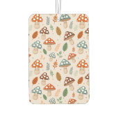 Paddestoel, Herfst gebladerte, Natuur Patten Luchtverfrisser (Achterkant)