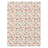 Paddestoel, Herfst gebladerte, Natuur Patten Tafelkleed (Voorkant)