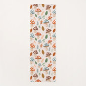 Paddestoel, Herfst gebladerte, Natuur Patten Yogamat (Voorkant)