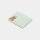 Paddestoel kleverige noten post-it® notes (Schuin)