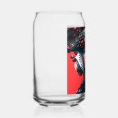Paddestoel meisje 1 blikvorm glas (Rechts)