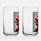Paddestoel meisje 3 blikvorm glas (Rechts)