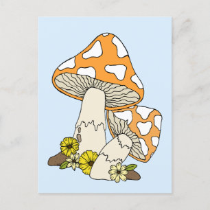 Paddestoel Mini Art of Briefkaart