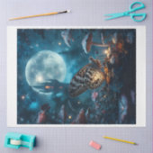 Paddestoel Moon Moth Tissuepapier (Craft)