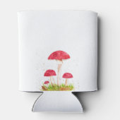 Paddestoel Mushroom Waterverf Leuk Baby shower Blikjeskoeler (Achterkant)