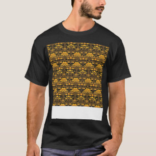 Paddestoel Naadloze Patroon Schimmel Hippie Shroom T-shirt