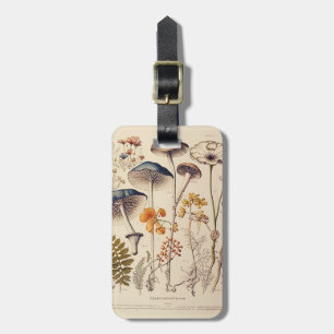 Paddestoel Naturalist Bagagelabel