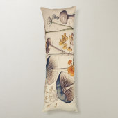  Paddestoel Naturalist Lichaamskussen (Achterkant (Verticaal))