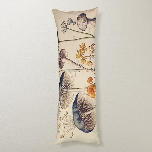  Paddestoel Naturalist Lichaamskussen (Achterkant (Verticaal))