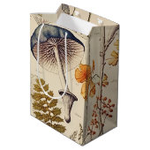  Paddestoel Naturalist Medium Cadeauzakje (Achterkant Gekanteld)