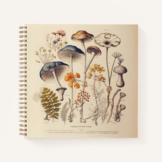  Paddestoel Naturalist Notitieboek (Voorkant)