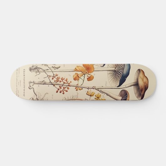  Paddestoel Naturalist Persoonlijk Skateboard (Horizontaal)