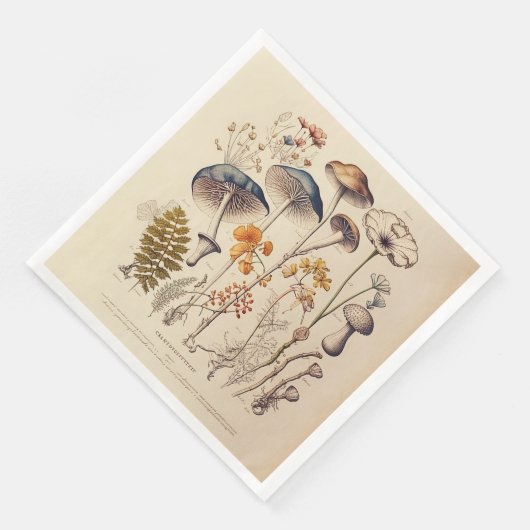 Paddestoel Naturalist Servet (Hoek)