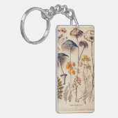 Paddestoel Naturalist Sleutelhanger (Voorkant Links)